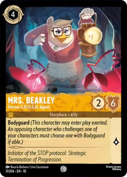 Mrs. Beakley - Former S.H.U.S.H. Agent 11/204
