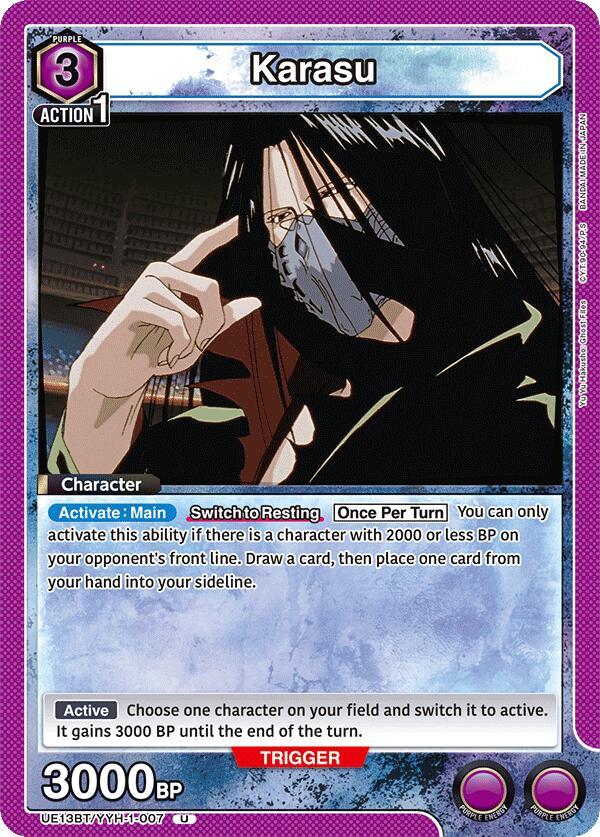 Karasu (007) UE13BT/YYH-1-007