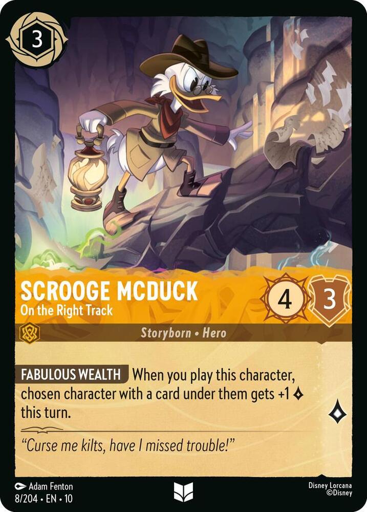 Scrooge McDuck - On the Right Track 8/204