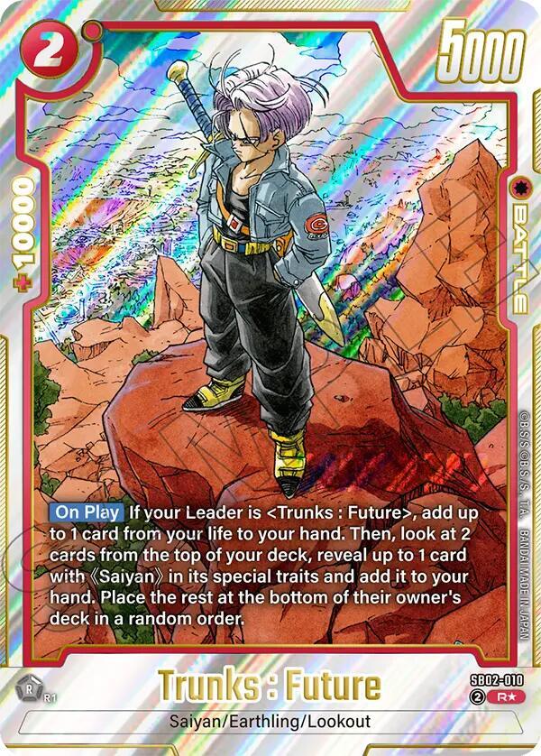 Manga Booster 02 - Dragon Ball Super Fusion World Card List and Prices