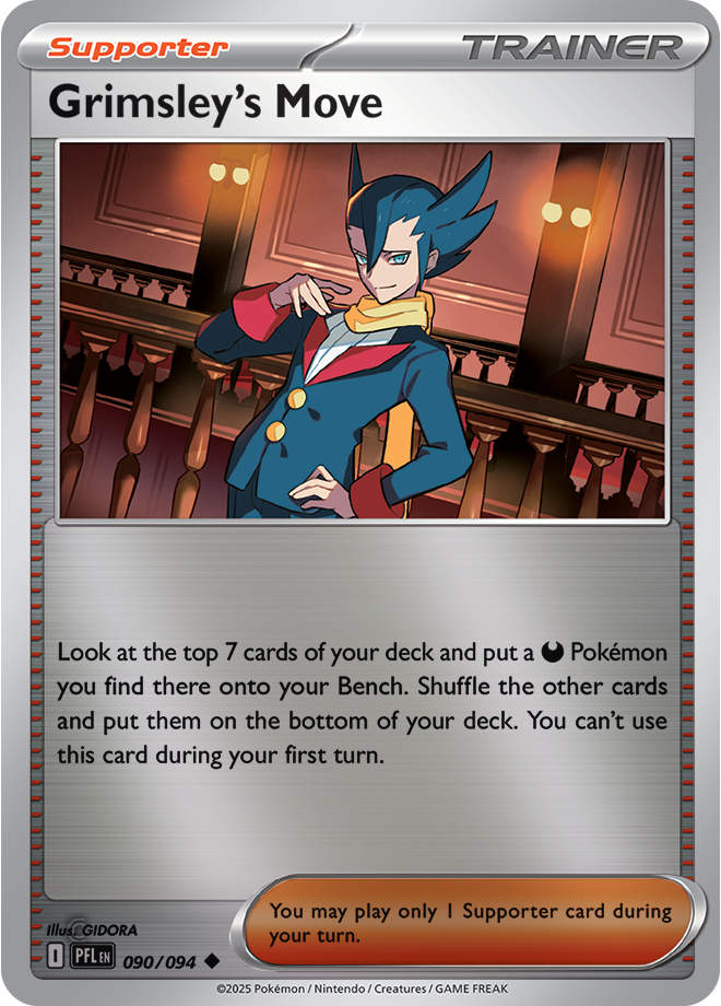 Grimsley's Move 090/094 — Phantasmal Flames