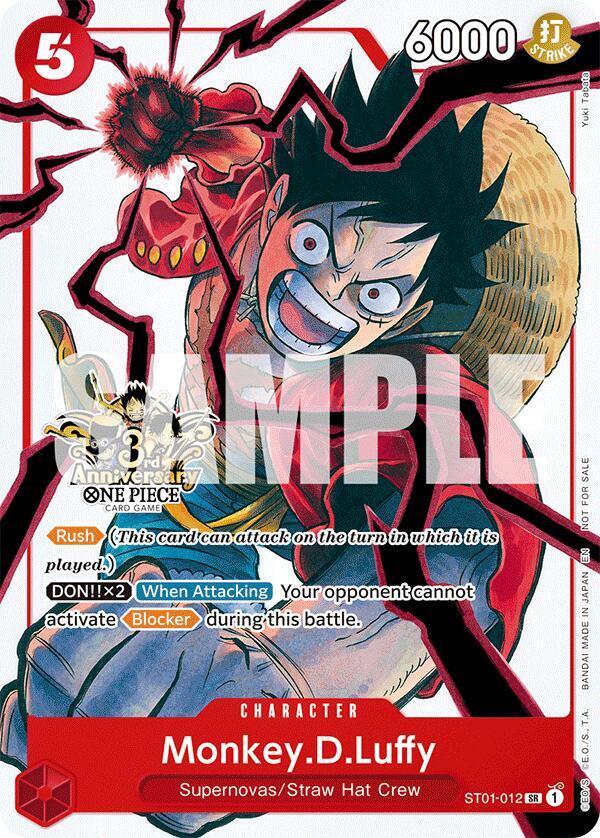 Carrying On His Will: 3rd Anniversary Tournament Cards - One Piece