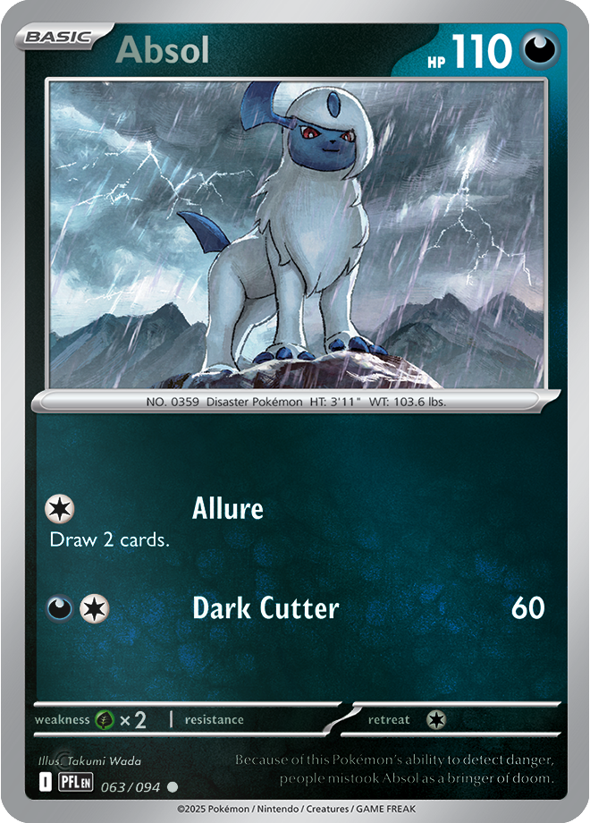 Absol 063/094 — Phantasmal Flames