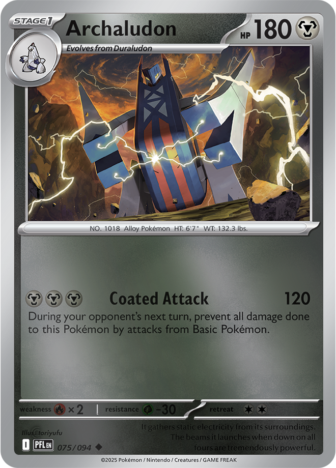 Archaludon 075/094 — Phantasmal Flames