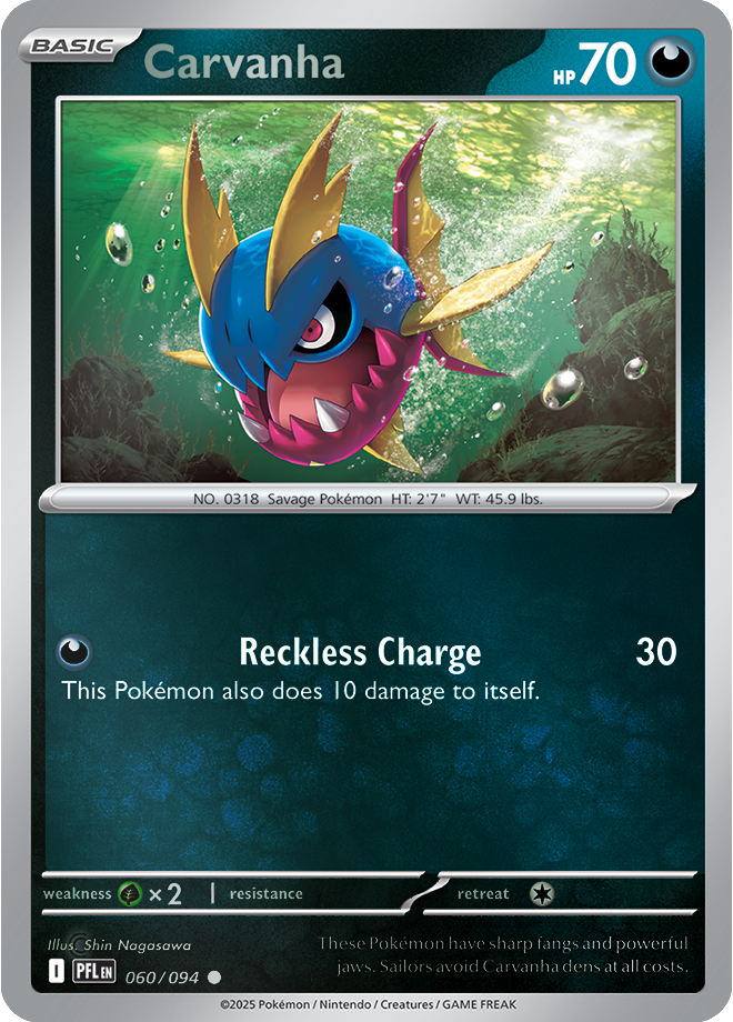 Carvanha 060/094 — Phantasmal Flames
