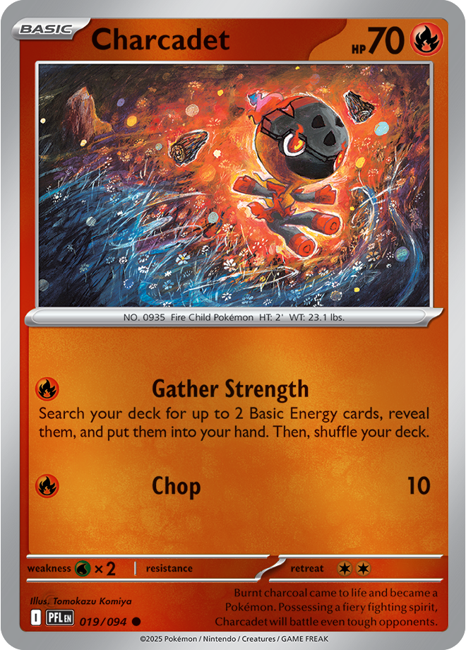 Charcadet 019/094 — Phantasmal Flames