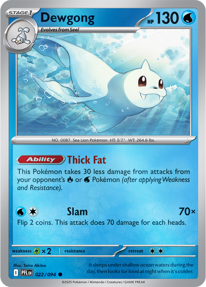 Dewgong 022/094 — Phantasmal Flames