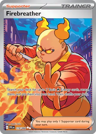 Firebreather 119/094 — Phantasmal Flames