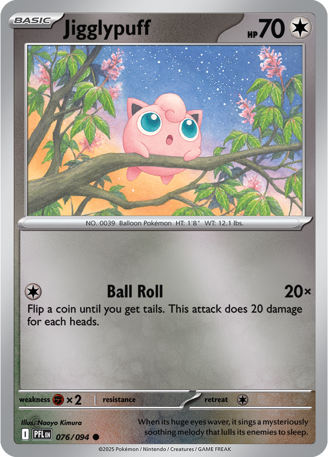 Jigglypuff 076/094 — Phantasmal Flames