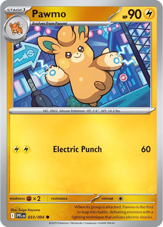 Pawmo 033/094 — Phantasmal Flames