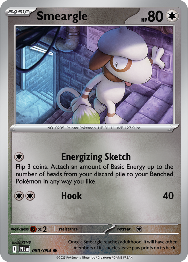Smeargle 080/094 — Phantasmal Flames