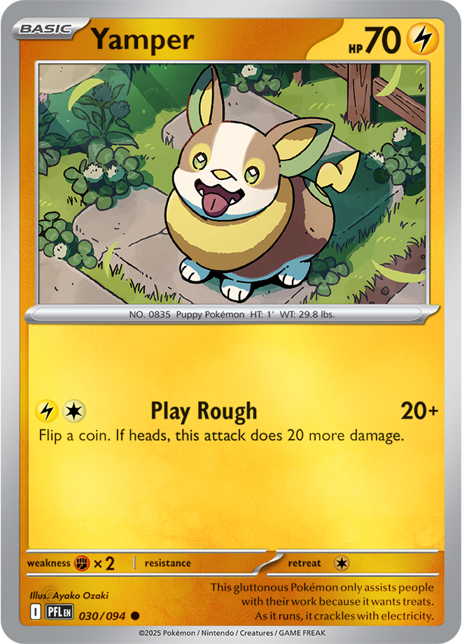 Yamper 030/094 — Phantasmal Flames