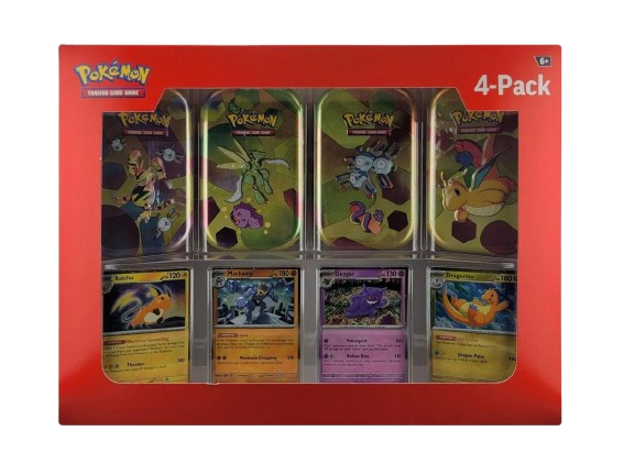 Sam's Club 151 (4 Mini Tins + 4 Promo Cards Bundle) 