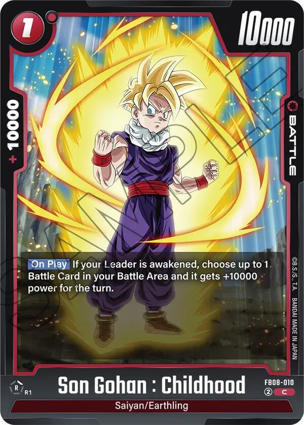 Son Gohan : Childhood - FB08-010 010