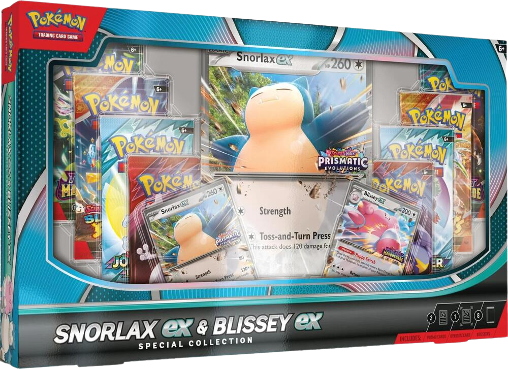 Snorlax ex & Blissey ex Special Collection 