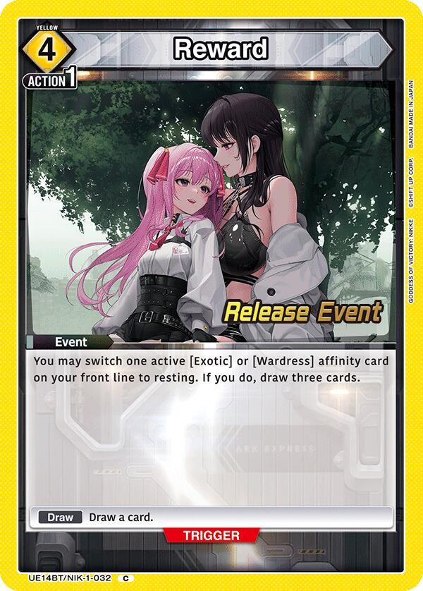 UE14BT: GODDESS OF VICTORY: NIKKE Release Event Cards - Union