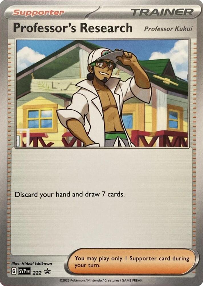 Professor's Research - 222 222 — Scarlet & Violet Promo