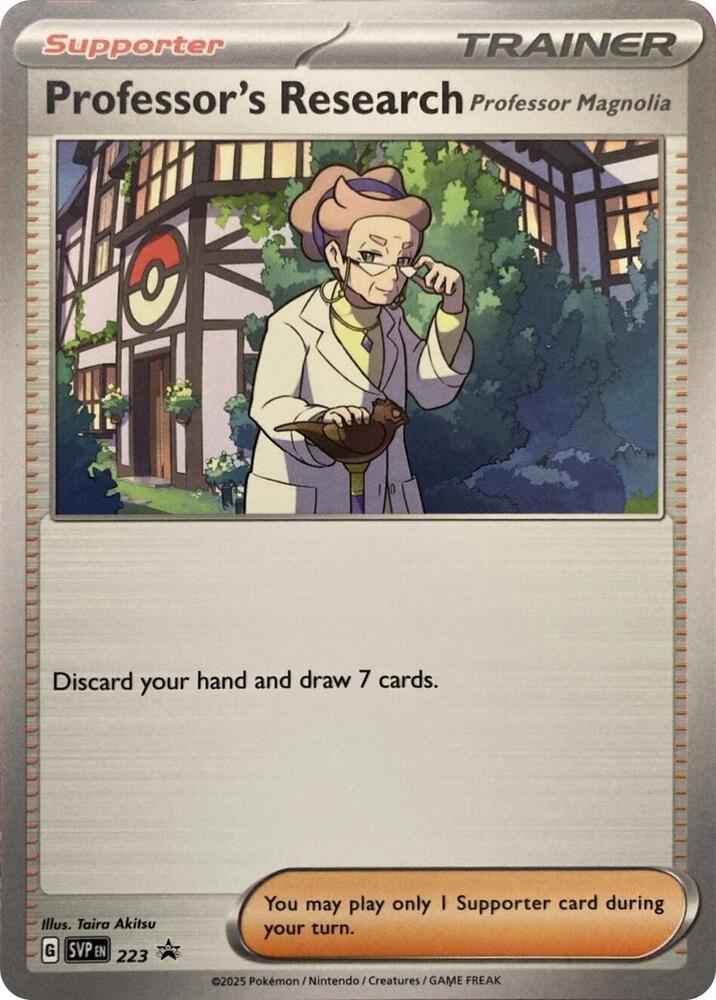 Professor's Research - 223 223 — Scarlet & Violet Promo