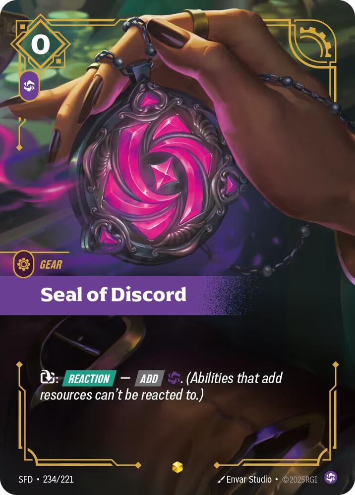 Seal of Discord (Overnumbered) 