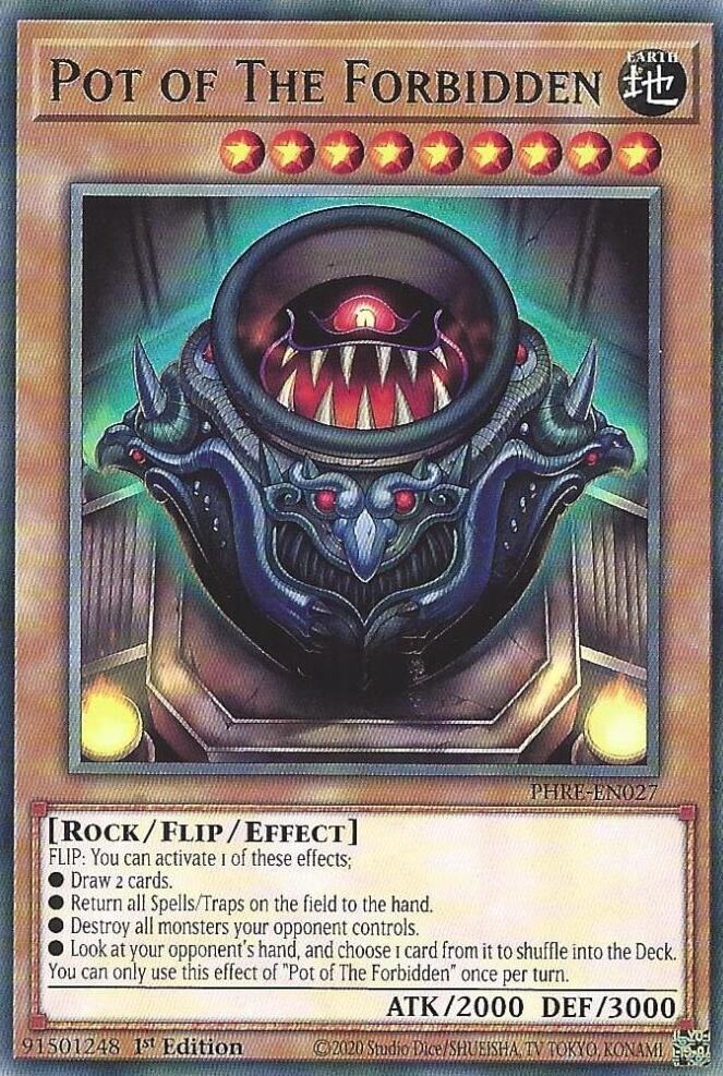 Pot of The Forbidden - PHRE-EN027 - Phantom Revenge YuGiOh - Collectr