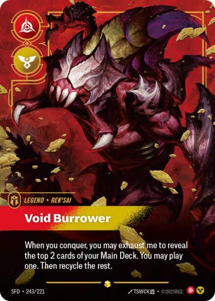 Rek'sai - Void Burrower (Overnumbered) 