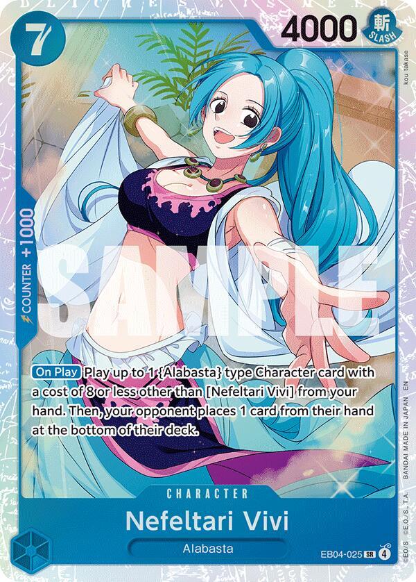 Nefeltari Vivi - EB04-025 - The Azure Sea's Seven One Piece - Collectr