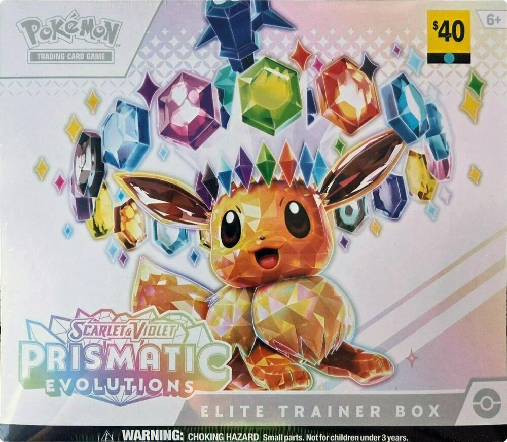 Prismatic Evolutions Elite Trainer Box (Dollar General Exclusive) 
