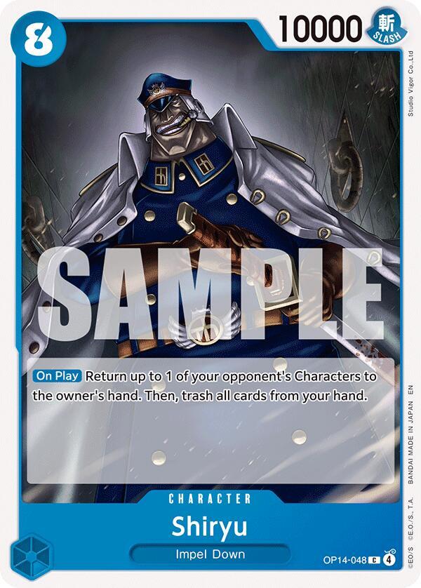 Shiryu - OP14-048 - The Azure Sea's Seven One Piece - Collectr