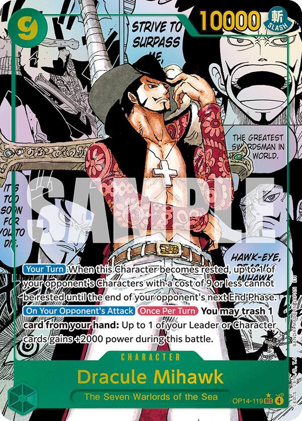 Dracule Mihawk (Manga) 