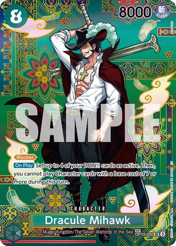 Dracule Mihawk - OP12-030 (SP) 