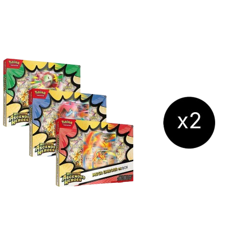 Ascended Heroes Mega ex Boxes Case 