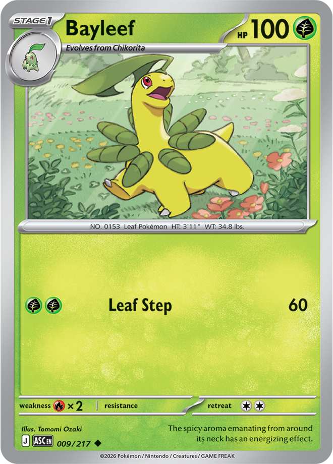 Bayleef 009/217 — Ascended Heroes