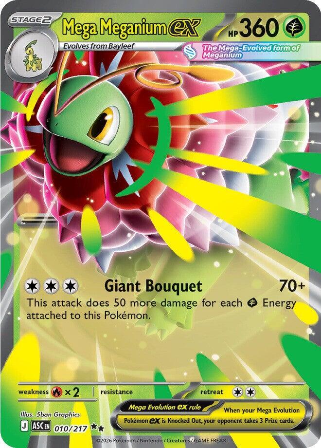 Mega Meganium ex 010/217 — Ascended Heroes