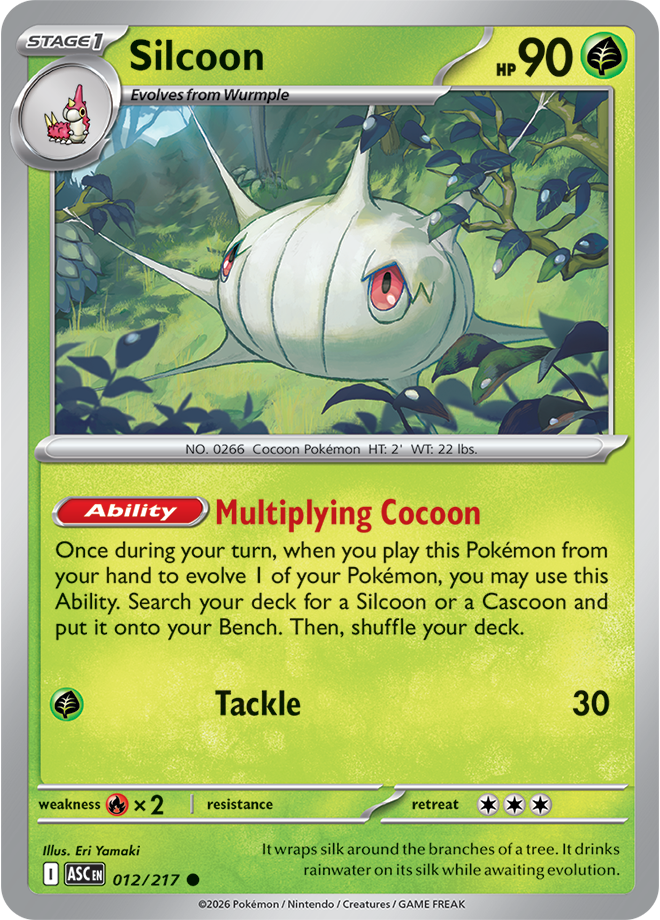 Silcoon 012/217 — Ascended Heroes