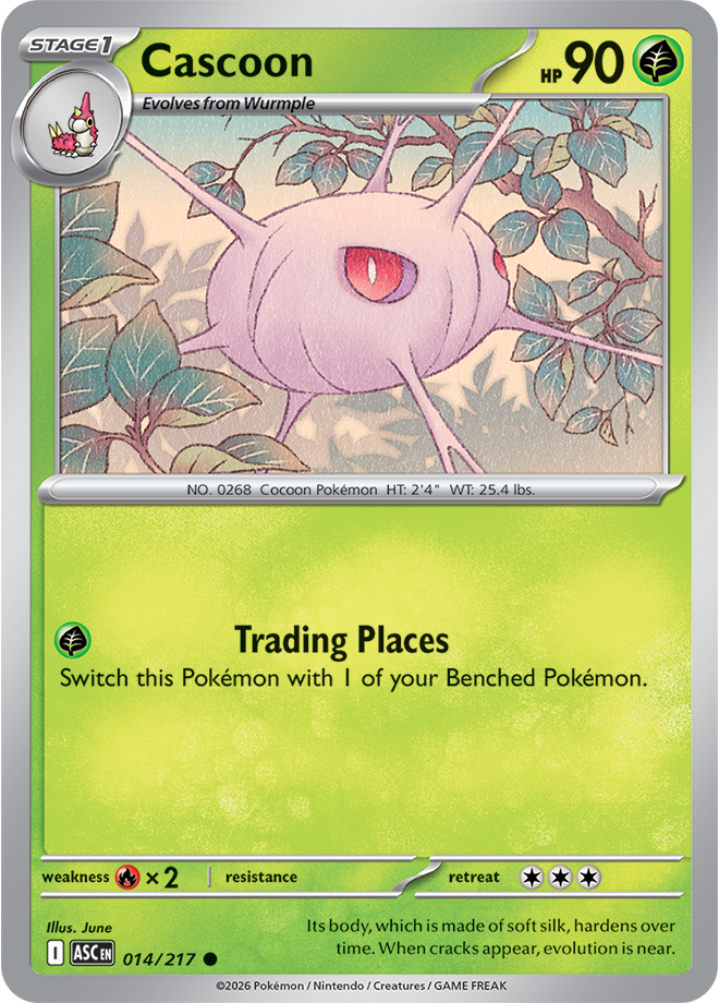 Cascoon 014/217 — Ascended Heroes