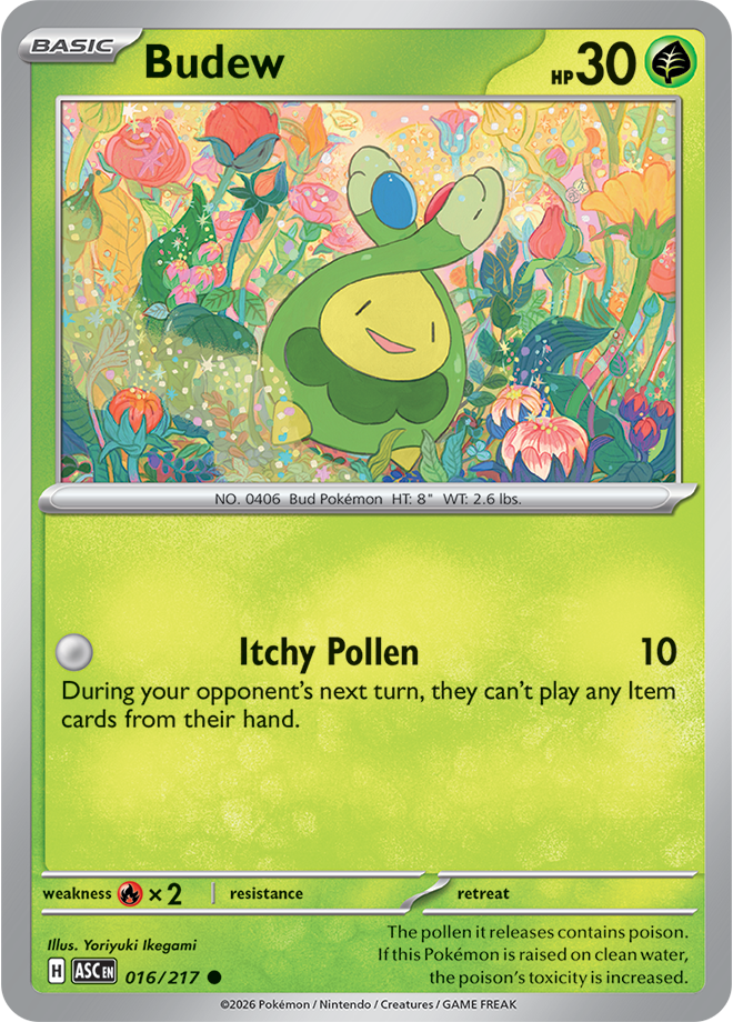 Budew 016/217 — Ascended Heroes