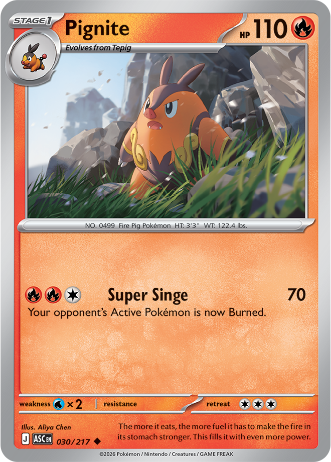 Pignite 030/217 — Ascended Heroes