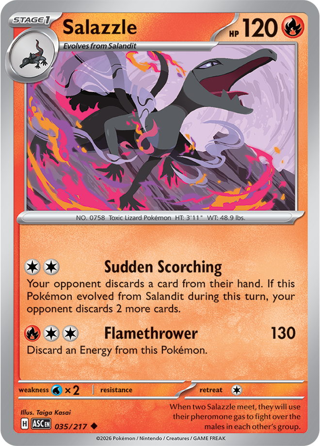 Salazzle 035/217 — Ascended Heroes