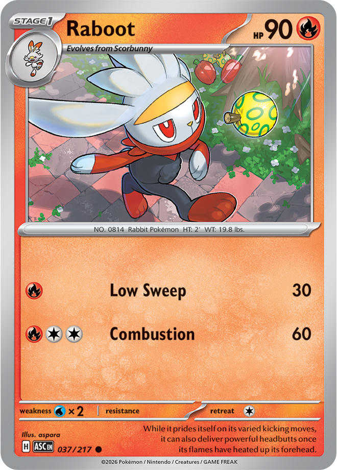 Raboot 037/217 — Ascended Heroes