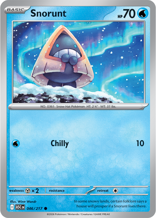 Snorunt 046/217 — Ascended Heroes