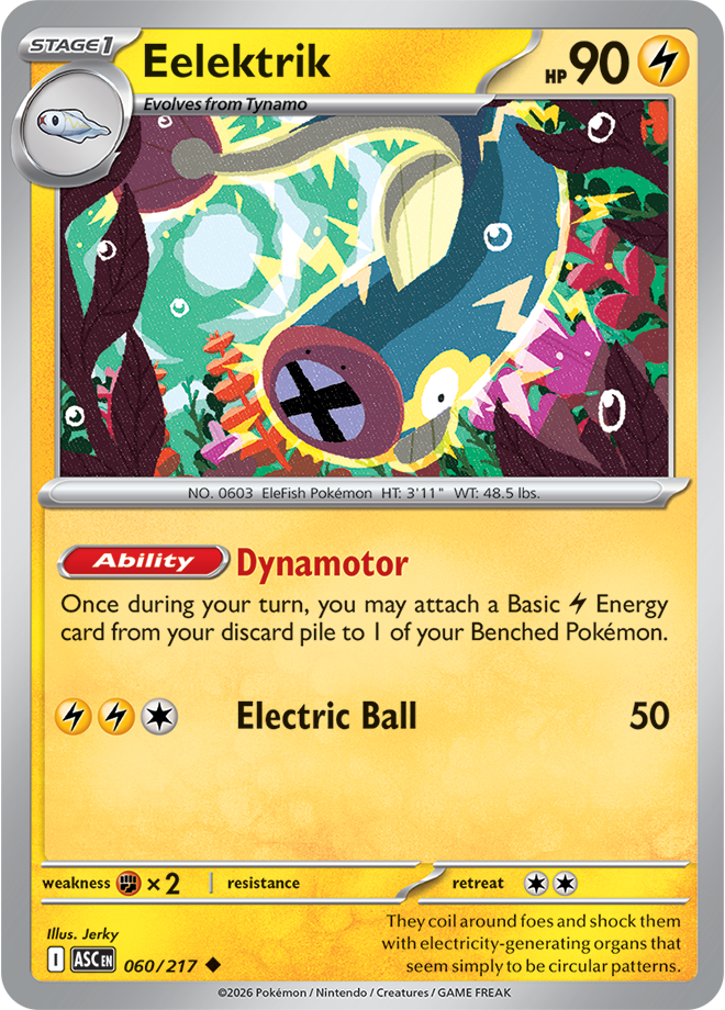 Eelektrik 060/217 — Ascended Heroes