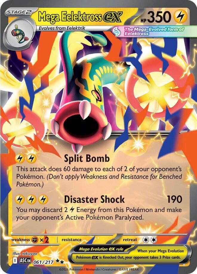 Mega Eelektross ex 061/217 — Ascended Heroes