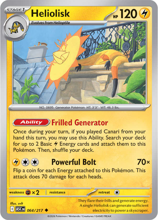 Heliolisk 064/217 — Ascended Heroes