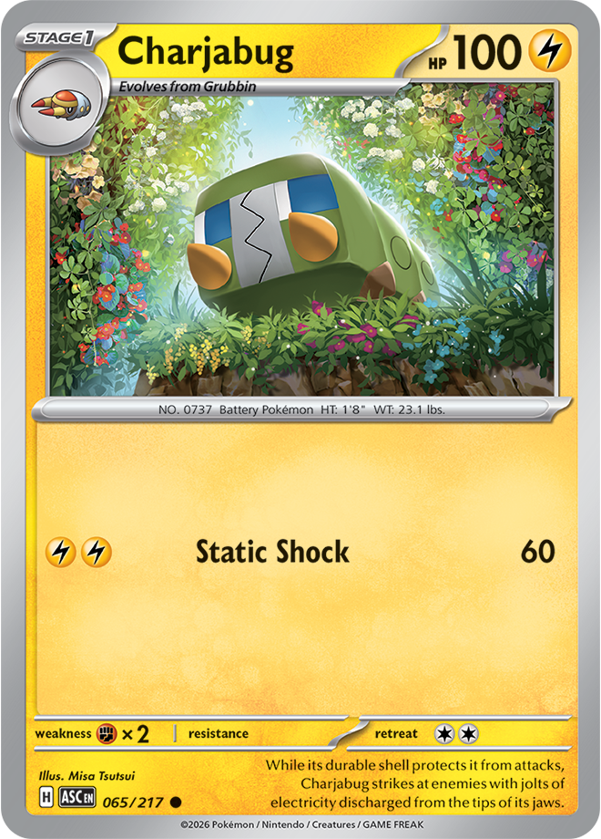 Charjabug 065/217 — Ascended Heroes
