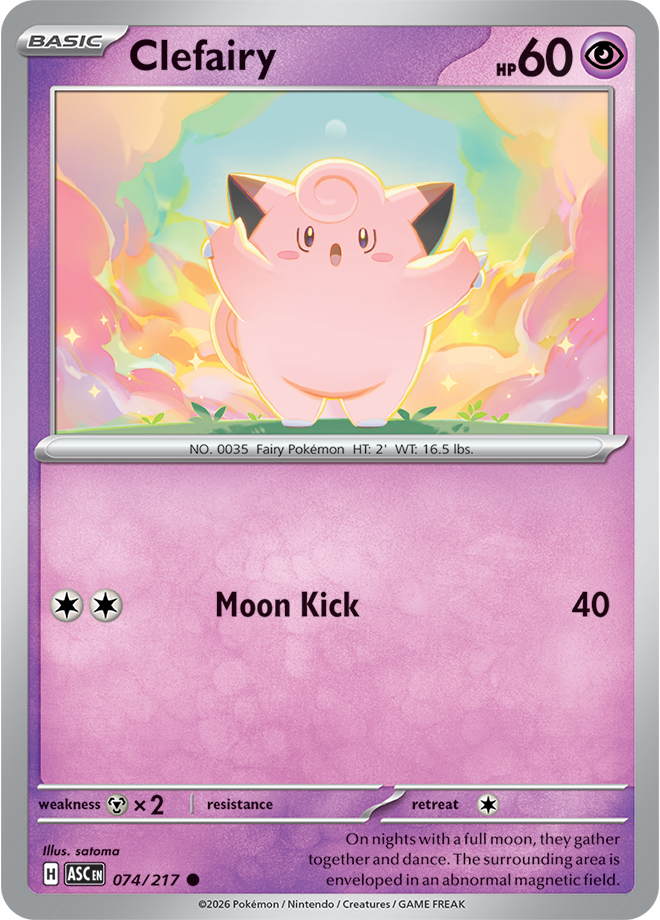 Clefairy 074/217 — Ascended Heroes
