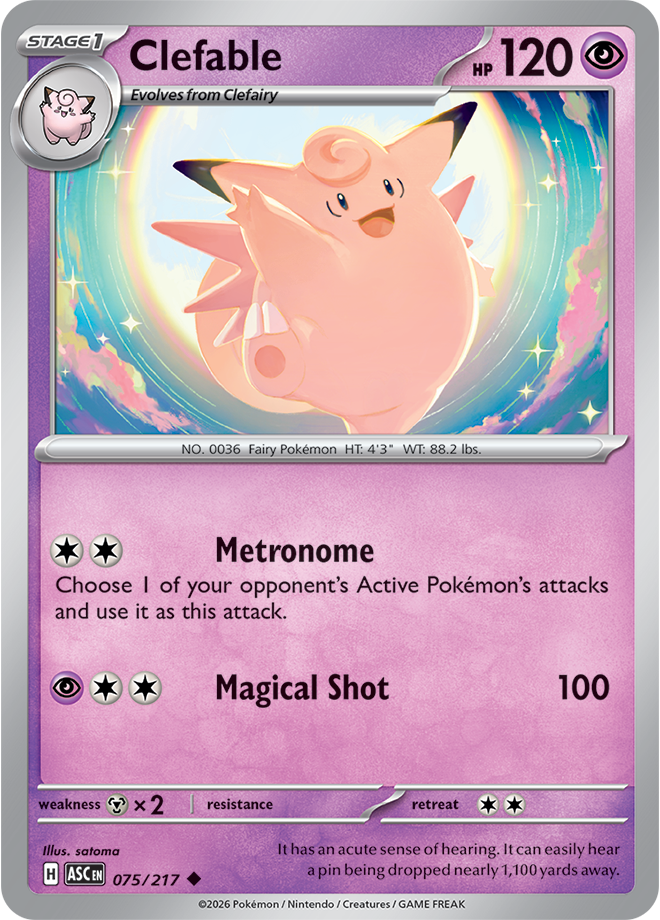Clefable 075/217 — Ascended Heroes