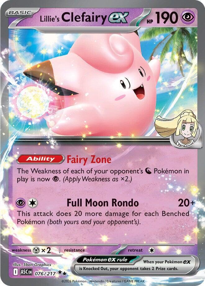 Lillie's Clefairy ex 