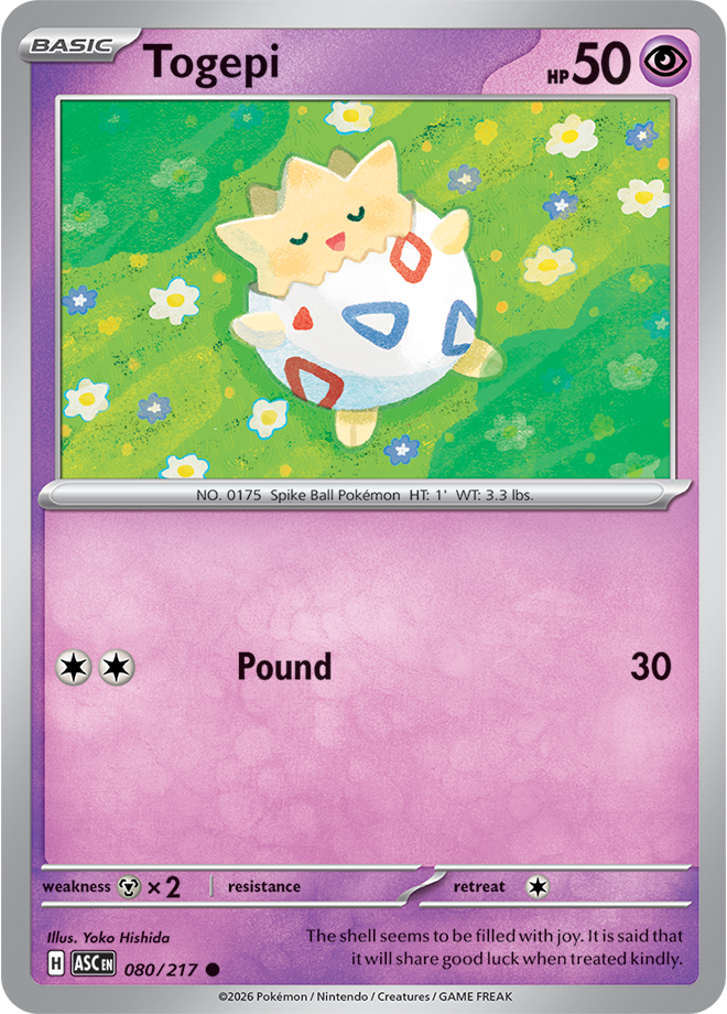 Togepi 080/217 — Ascended Heroes