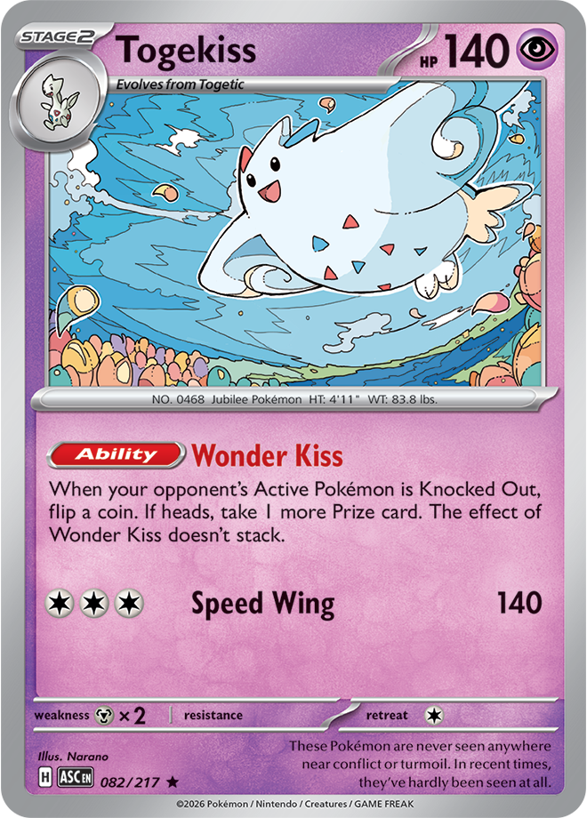 Togekiss 082/217 — Ascended Heroes