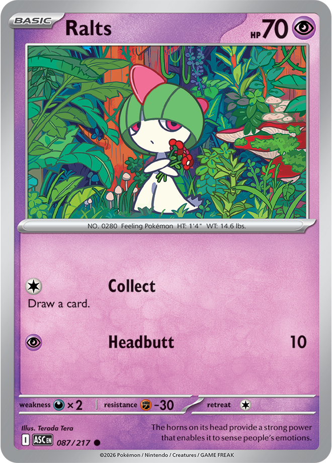 Ralts 087/217 — Ascended Heroes